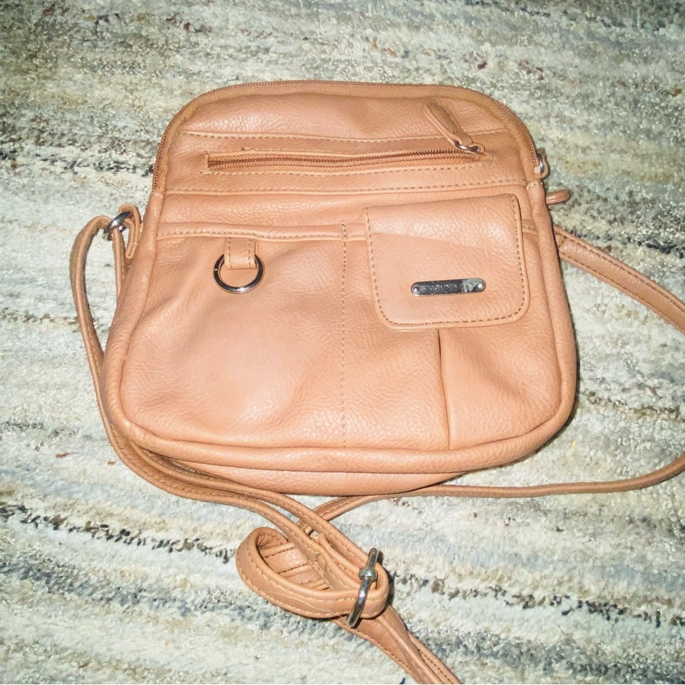 Women’s Tan Crossbody Bag - Classic Everyday Style